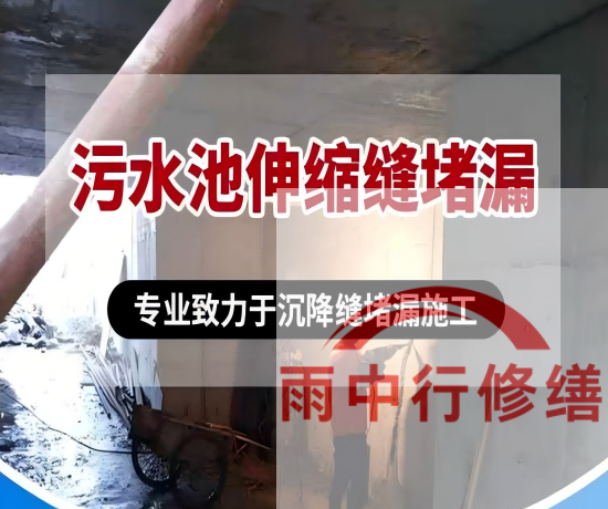 徐州某污水处理厂钢筋混凝土池堵漏案例